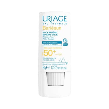 Uriage Bariésun Минеральный стик для уязвимых зон водостойкий SPF 50+ 8 г