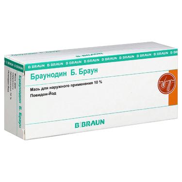 Браунодин Б.Браун 10% мазь для наружного применения 20 г