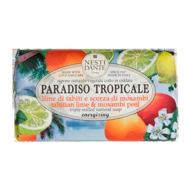 Nesti Dante Paradiso Tropicale Мыло фруктовое Лайм и Мангустин 250 г