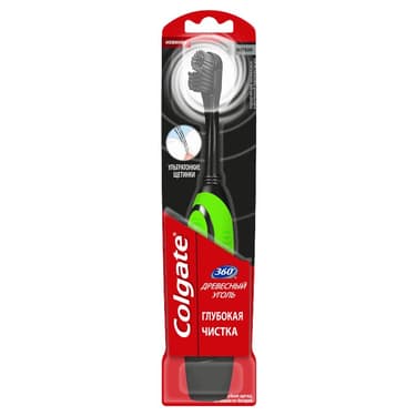 Colgate 360 Суперчистота всей полости рта Зубная щетка электрическая Средняя жесткость