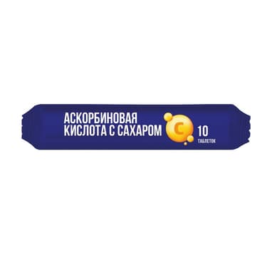 PL Аскорбинка с сахаром таблетки жевательные 10 шт