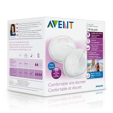 Philips Avent Вкладыши для бюстгалтера одноразовые 30 шт