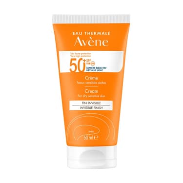 Avene Sun Крем солнцезащитный без отдушек для сухой и чувствительной кожи SPF 50+ 50 мл