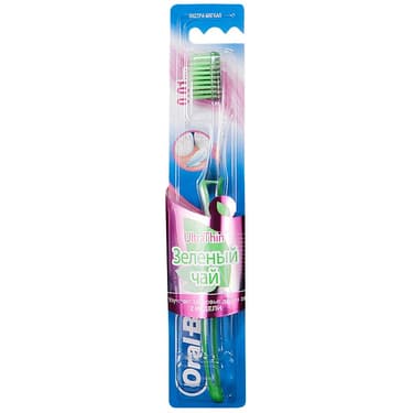 Oral-B Комплекс Зеленый чай Зубная щетка Экстрамягкая