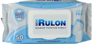 Mon Rulon Бумага туалетная влажная 50 шт