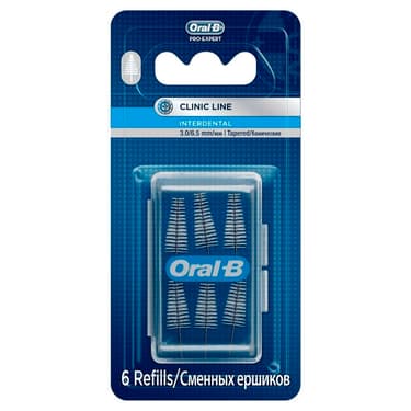 Oral-B Pro-Expert Clinic Line Ершики конические для межзубной щетки 6 шт