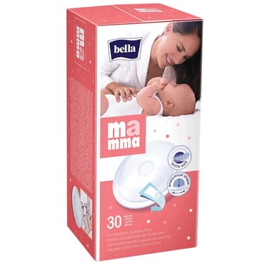 Bella Mamma Прокладки лактационные на липучке 30 шт