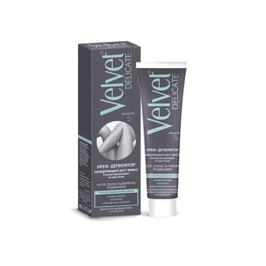 Velvet Delicate Крем для депиляции замедляющий рост волос 100 мл