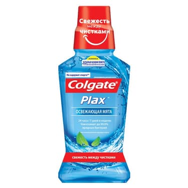 Colgate Plax Ополаскиватель для полости рта Освежающая мята 250 мл