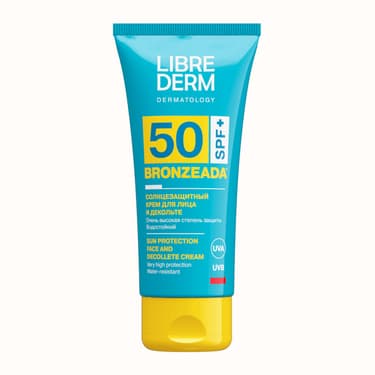 Librederm Bronzeada Крем солнцезащитный для лица и декольте SPF 50 50 мл