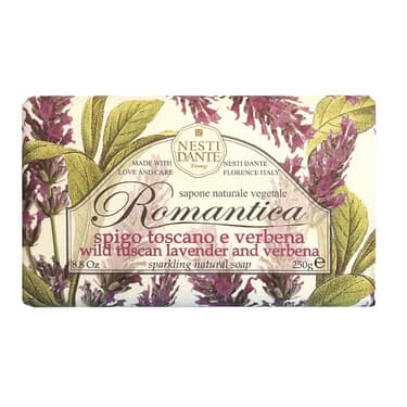 Nesti Dante Romantica Мыло парфюмированное Тосканская лаванда и Вербена 250 г