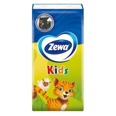 Zewa Kids Платки бумажные носовые детские 10 шт
