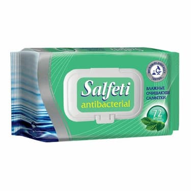 Salfeti Салфетки влажные антибактериальные 72 шт