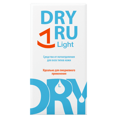 DRY RU Light Средство от потоотделения для всех типов кожи 50 мл