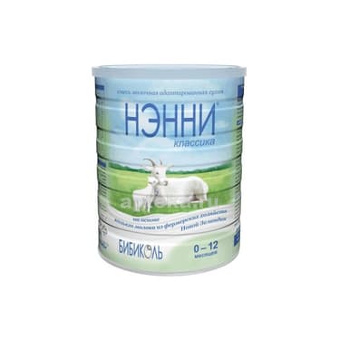 Нэнни Классика 1 смесь сух.молочная на козьем молоке с рождения 800 г