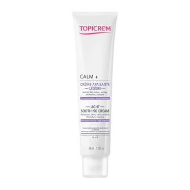 Topicrem Calm+ Крем для лица легкий успокаивающий 40 мл