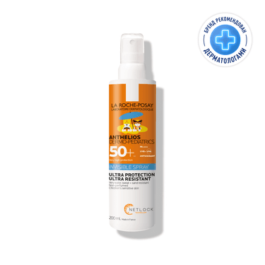 La Roche-Posay Anthelios Dermo-Pediatrics Спрей детский солнцезащитный SPF 50+ 200 мл