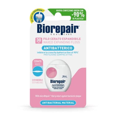 Biorepair Зубная нить вощеная расширяющаяся 30 м