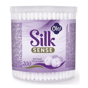 Ola! Silk Sense Ватные палочки в стакане 200 шт