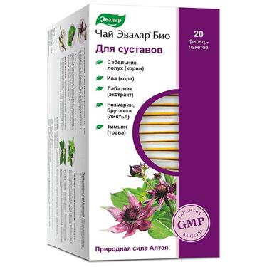 Эвалар Био Чай для суставов фильтр-пакеты 1,5 г 20 шт