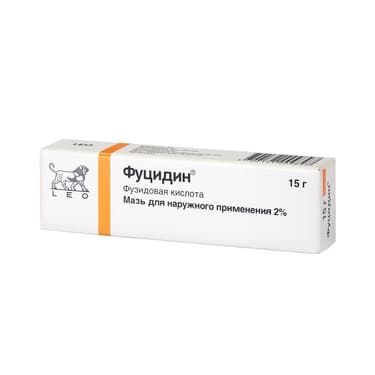 Фуцидин 2% мазь для наружного применения 15 г
