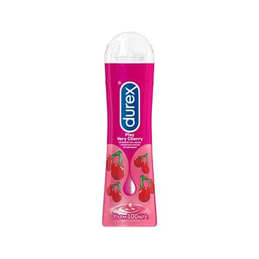 Durex Play Very Cherry Гель-смазка с ароматом и вкусом сочной вишни 100 мл