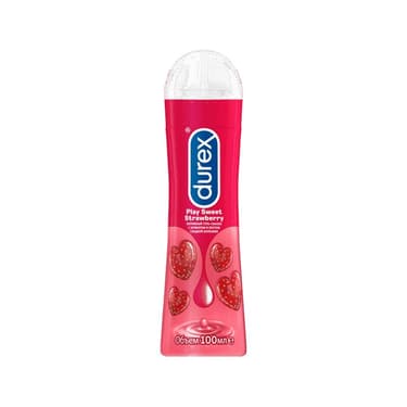 Durex Play Sweet Strawberry Гель-смазка с ароматом и вкусом сладкой клубники 100 мл