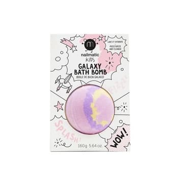 Nailmatic Бомбочка для ванны Супернова (розовый, желтый, пурпурный) 160 г