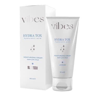 Vibes Крем для лица дневной с гиалуроновой кислотой 50 мл