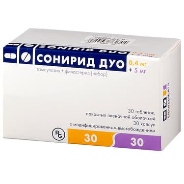 Сонирид Дуо 0,4 мг+5 мг таблетки 30 шт + капсулы 30 шт