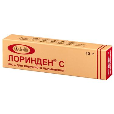 Лоринден С мазь для наружного применения 15 г