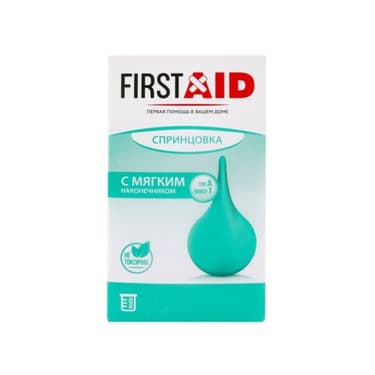 FirstAid Спринцовка пластизольная 1А 30/35 мл