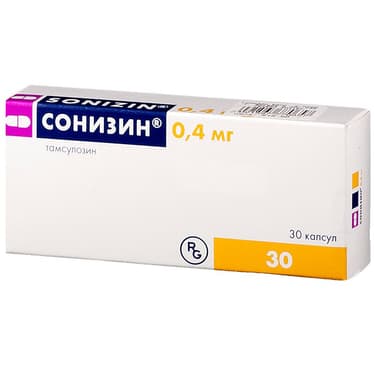 Сонизин 0,4 мг капсулы с модифицированным высвобождением 30 шт