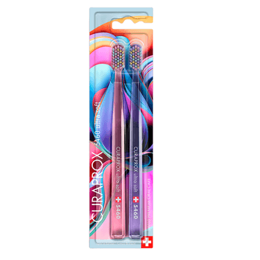 Curaprox Duo Colorful Curls Ultrasoft Набор зубных щеток 2 шт