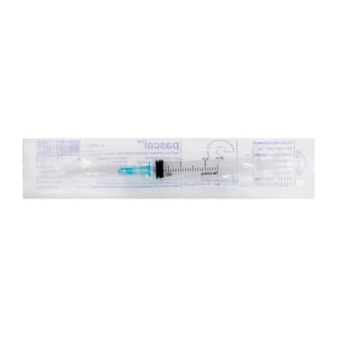 PL Паскаль Шприц одноразовый трехкомпонентный с иглой 23G 2 мл
