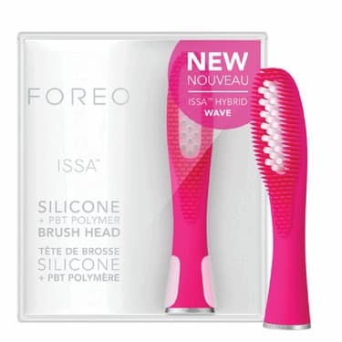 Foreo ISSA Сменная гибридная головка для зубной щетки Фуксия