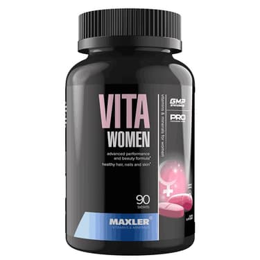 Maxler VitaWomen Мультивитамины для женщин таблетки 90 шт