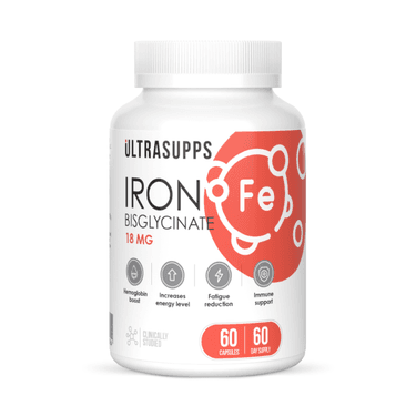 Ultrasupps Железо бисглицинат капсулы 60 шт