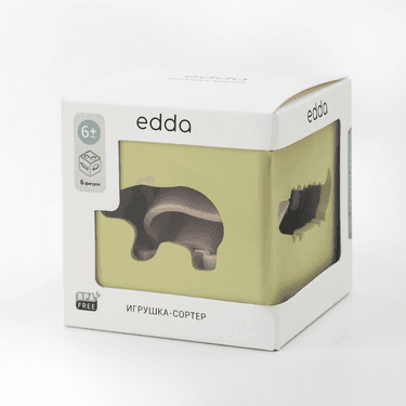 Edda Игрушка-сортер Зверята