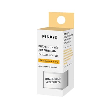Pinkie Лак для ногтей Витаминный укрепитель 6 мл
