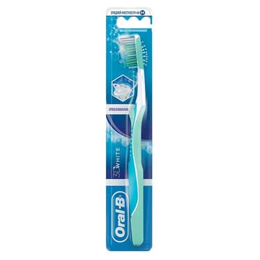 Oral-B PRO-3D White Зубная щетка отбеливающая Средняя жесткость