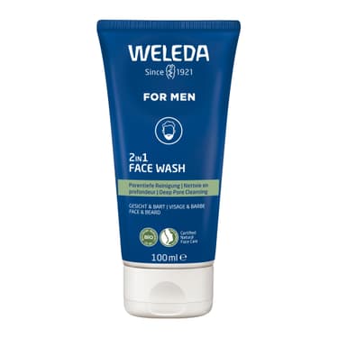 Weleda For Men Гель для умывания мужской 2в1 100 мл