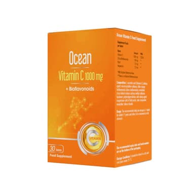 Orzax Ocean Vitamin C 1000 мг таблетки 30 шт