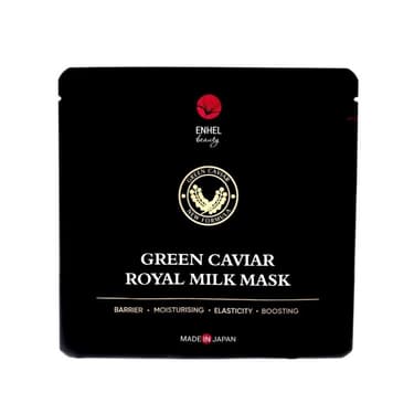 Enhel Beauty Маска для лица молочная королевская с зеленой икрой