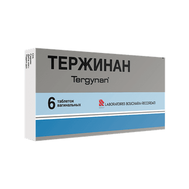 Тержинан таблетки вагинальные 6 шт