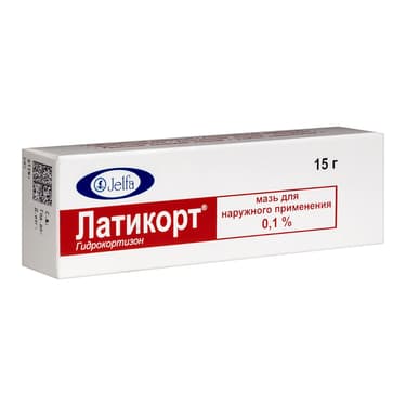 Латикорт 0,1% мазь для наружного применения 15 г