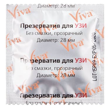 Viva Презерватив для узи 1 шт