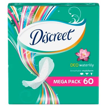 Discreet Deo Multiform Прокладки ежедневные 60 шт Водная Лилия