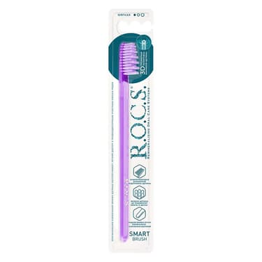 R.O.C.S. Smart brush Зубная щетка модельная мягкая цвет в ассортименте 1 шт