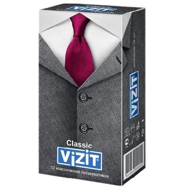 Vizit Classic Презервативы классические 12 шт